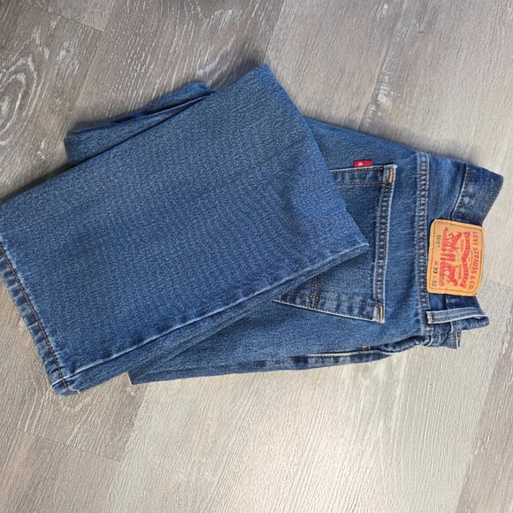 Men’s Levi’s 550 Relaxed Fit Jeans Medium Blue 32x36 – 100% Cotton, Tapered Leg - Picture 8 of 8